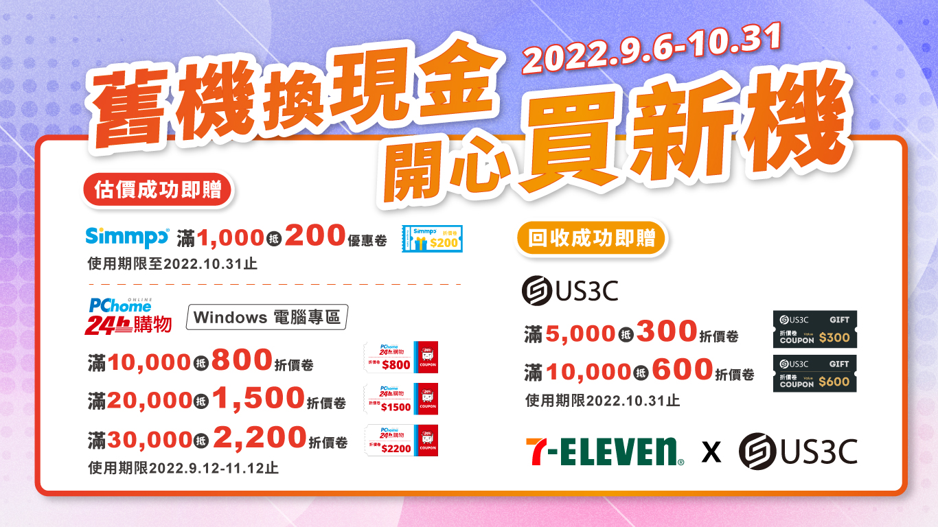 us3cx711 2022 超商舊iPhone回收